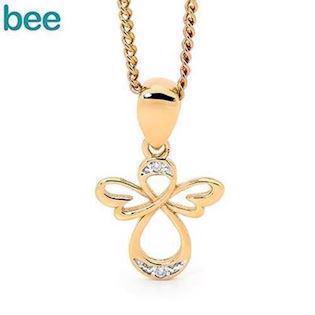 Bee Jewelry Angel 9 carat Collie blank, model 65593